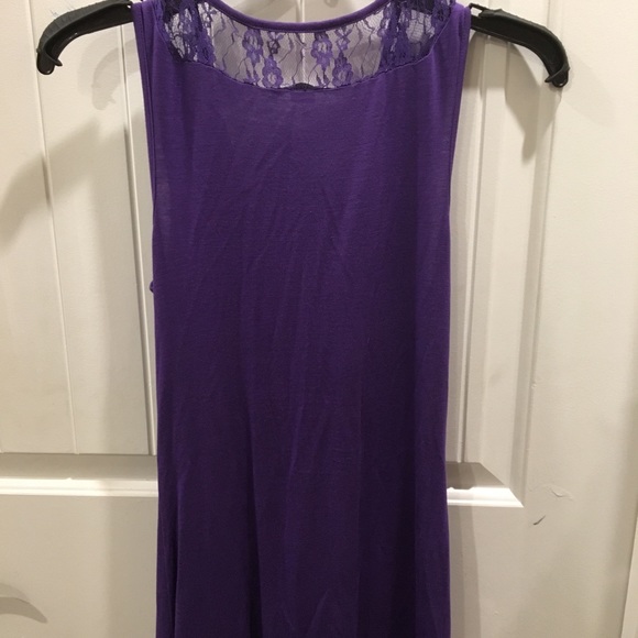 Short purple venus dress - Picture 5 of 8